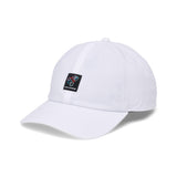 Black Diamond Synthetic Dad Hat White-Black Woven Quickdraws Patch