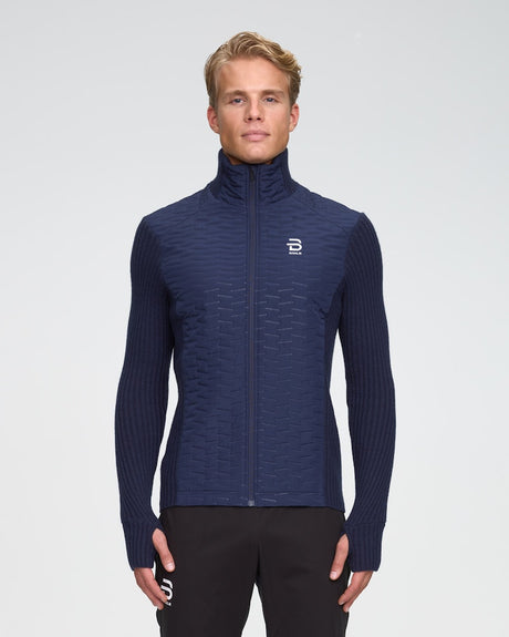 Bjorn Daehlie Full Zip Comfy - Mens Navy / XXL