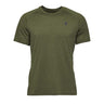 Black Diamond Lightwire Short Sleeve Tech Tee - Mens Crag Green / S