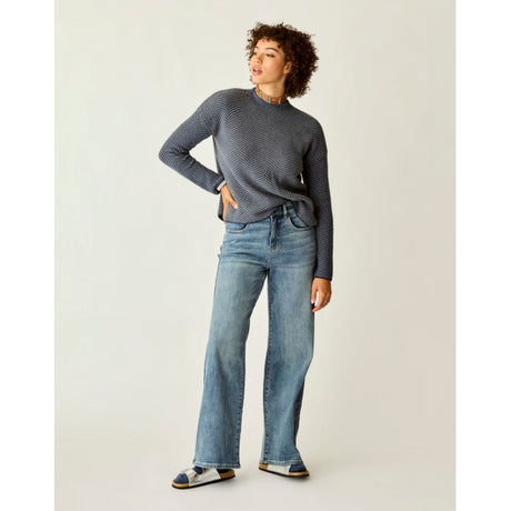 Carve Designs Audrey Wide Leg Blue Ridge