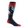 Darn Tough Solstice OTC Lightweight - Mens Charcoal / M