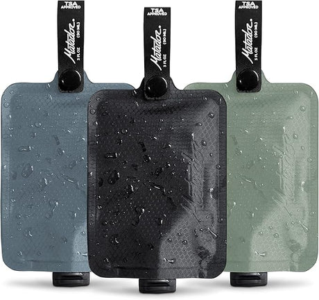 Matador Flatpak Toiletry Bottles 3 Pack-Multi