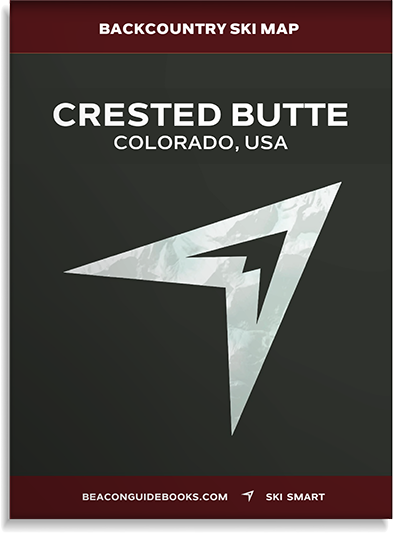 BEACON GUIDE BOOKS Crested Butte Map