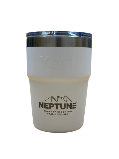 Yeti Coolers Rambler Stackable 16oz - Neptune Logo White