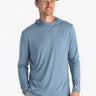 Free Fly Elevate Lightweight Hoodie - Mens BlueFog / L