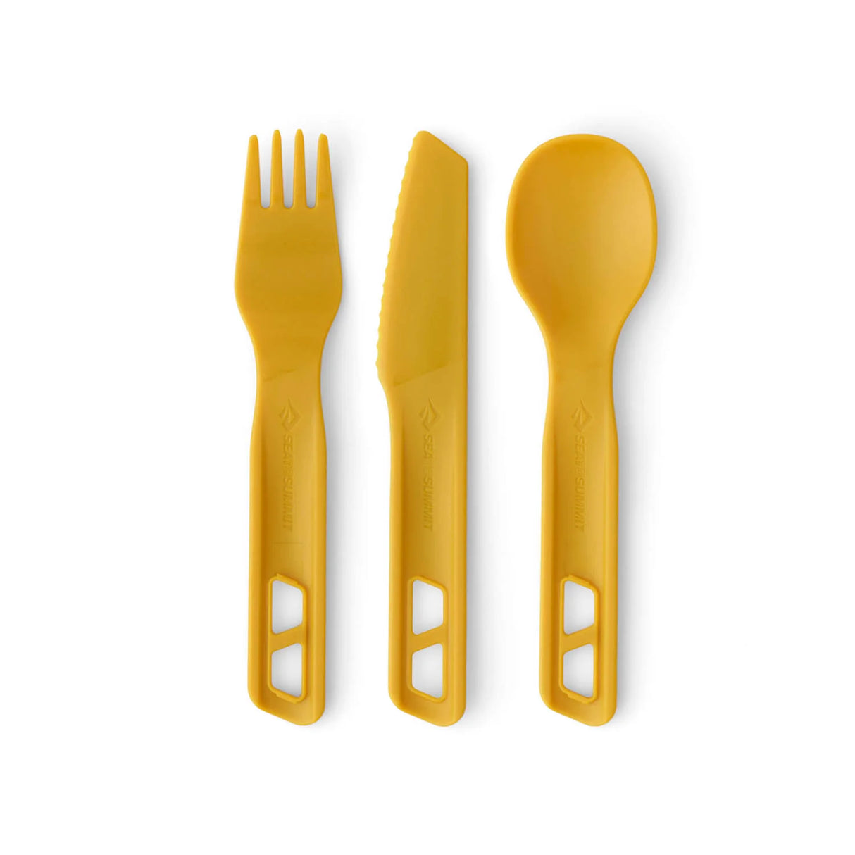 Sea to Summit Passage Cutlery Set - [3 Piece] Arrowwood Yellow