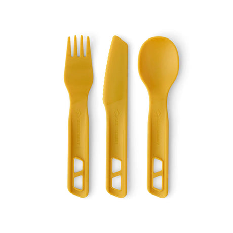 Sea to Summit Passage Cutlery Set - [3 Piece] Arrowwood Yellow