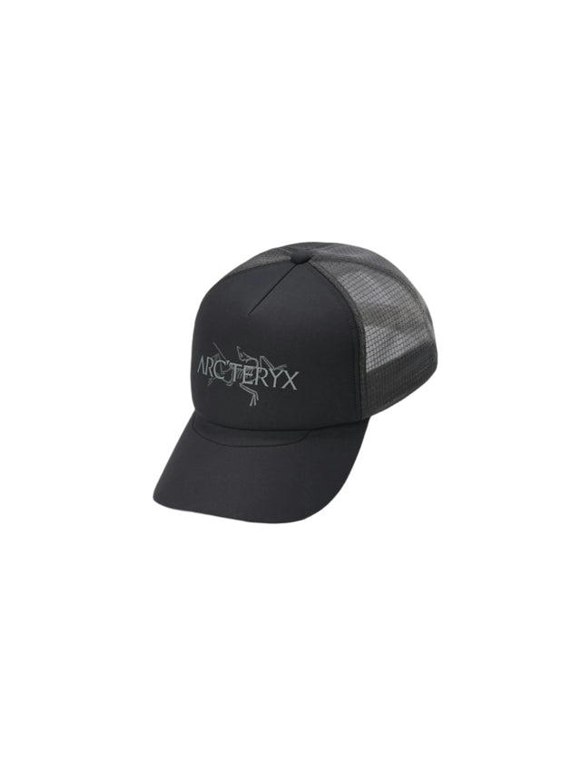 Arcteryx Bird Word Trucker Hat Black / Cloud