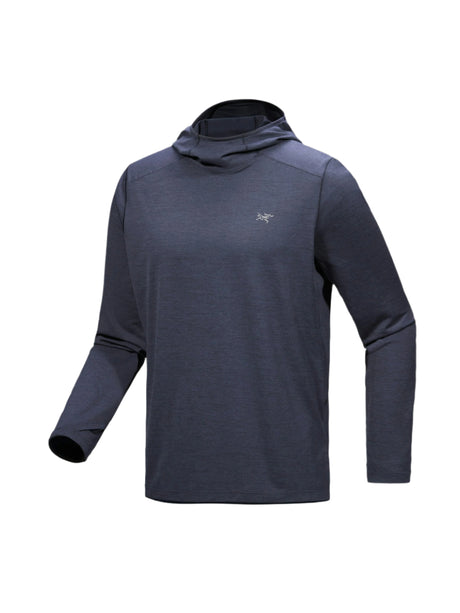 Arcteryx Cormac Hoody - Mens Back Sapphire Heather / S