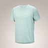 Arcteryx Cormac Logo Short Sleeve - Mens Stone Green Heather