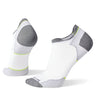 Smartwool Run Zero Cushion Low Ankle - Mens White / M