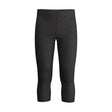 Smartwool Intraknit Thermal Merino Base Layer 3/4 Bottom - Mens CHARCOAL HEATHER-BLACK / M