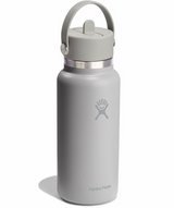 Hydroflask Neptune Logo 32oz Wide Mouth w/Flex Straw Birch