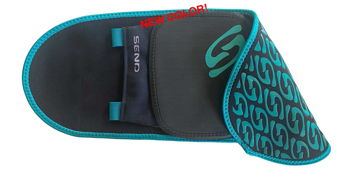 SEND CLIMBING LLC Mini Slim SI Knee Pad Teal