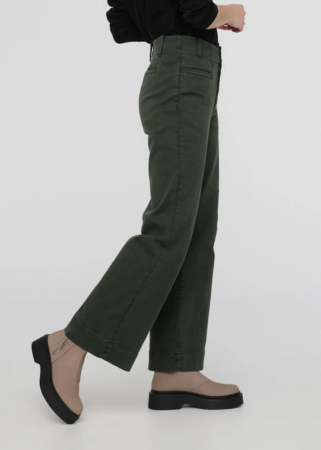 Duer LuxTwill High Rise Trouser - Womens Peat / 27