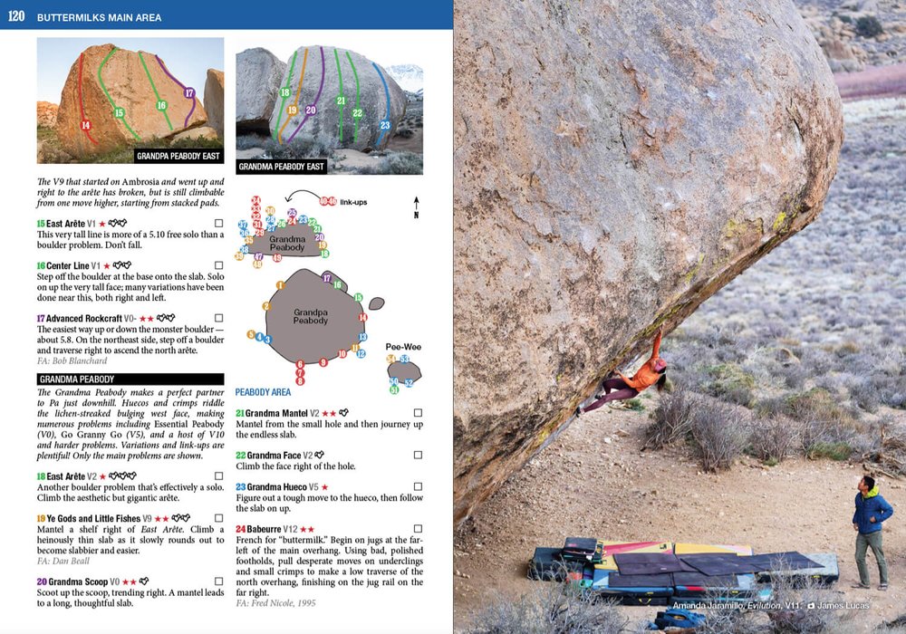 Wolverine Publishing Bishop Bouldering