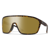 Smith Boomtown Matte Dark Tortoise | ChromaPop Polarized Bronze Mirror