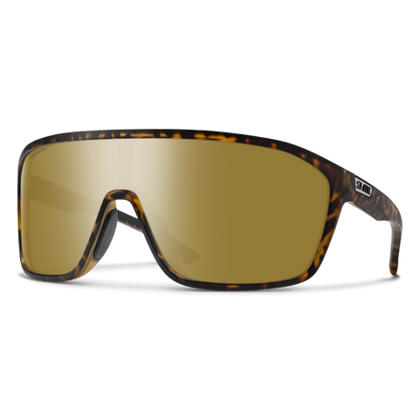 Smith Boomtown Matte Dark Tortoise | ChromaPop Polarized Bronze Mirror