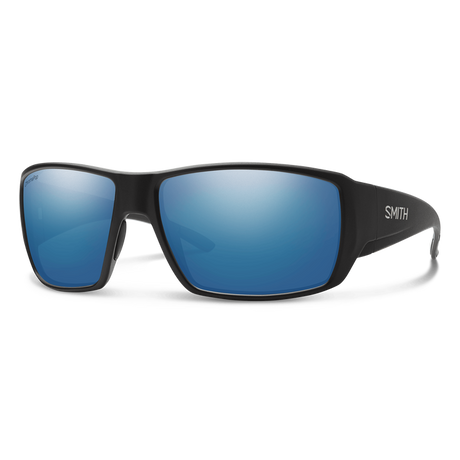 Smith Guides Choice Matte Black | Chromapop Glass Polarized Blue Mirror