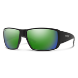 Smith Guides Choice Matte Black | Chromapop Glass Polarized  Green Mirror