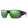 Smith Guides Choice Matte Black | Chromapop Glass Polarized  Green Mirror