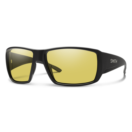 Smith Guides Choice Matte Black | Chromapop Glass Polarized Low Light Yellow