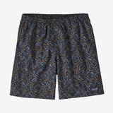 Patagonia Baggies Longs - 7in - Mens Small Currents: Pitch Blue / XS
