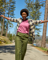 Toad & Co. Re-Form Flannel Long Sleeve Shirt - Womens