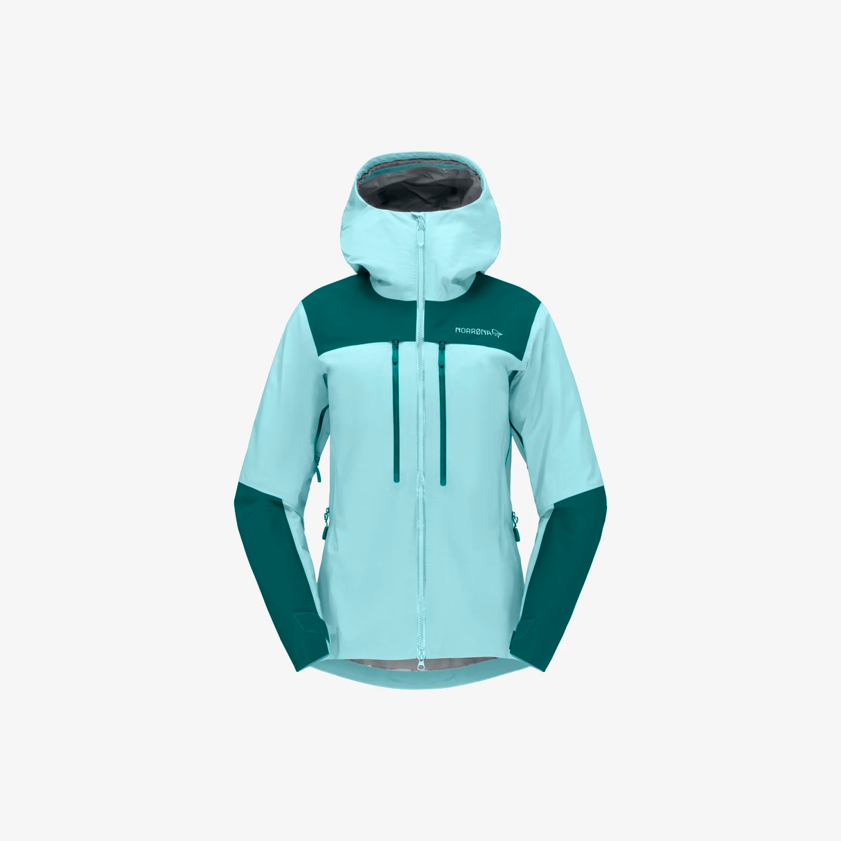 Norrona Trollveggen GTX Pro Light Jacket - Womens Clearwater / M