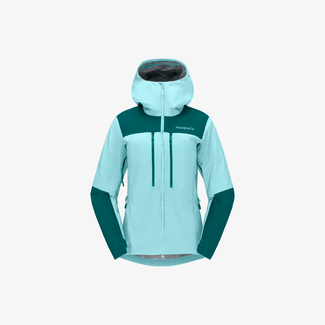 Norrona Trollveggen GTX Pro Light Jacket - Womens Clearwater / M