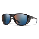 Smith Embark Matte Black | ChromaPop Glacier Photochromic Copper Blue Mirror Lens