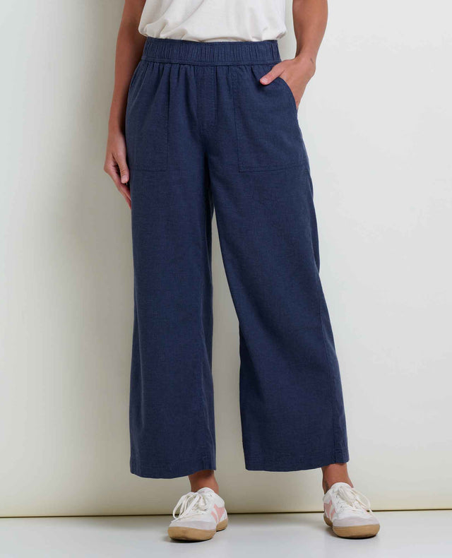 Toad & Co. Taj Hemp Pant - Womens TrueNavy / S