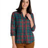 Toad & Co. Re-Form Flannel Long Sleeve Shirt - Womens Aurora / S