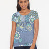 Whimsey Rose Scoop Neck Short Sleeve T-Shirt - Womens Phoebe / L