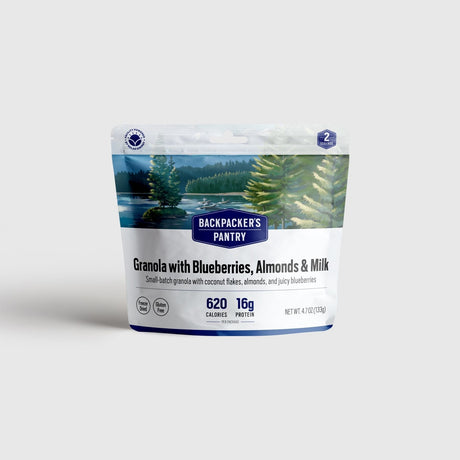 Backpackers Pantry Granola/Blueberries/Almonds/Milk