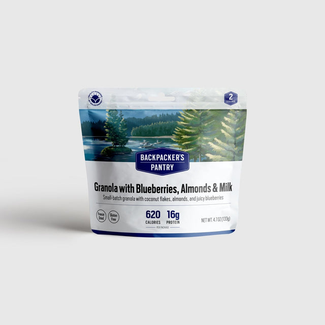 Backpackers Pantry Granola/Blueberries/Almonds/Milk