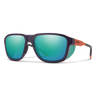 Smith Embark Matte Purple Cinder Hi Viz | ChromaPop Polarized Opal Mirror Lens