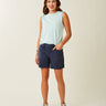 Carve Designs Oahu 6 Twill Short - Womens Navy / 2