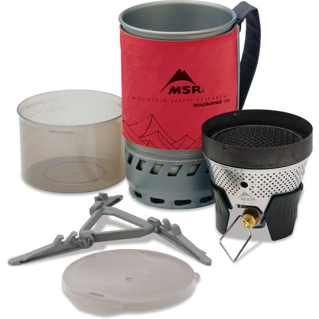 MSR WindBurner Personal Stove System Red