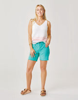 Carve Designs Oahu Cord Short 6 - Womens Fern / 4