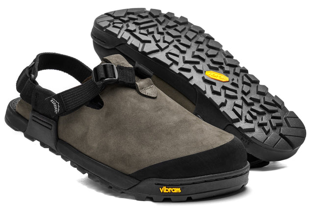 Bedrock Sandals Mountain Clog-Nubuck DriftwoodGrey / 8