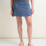 Toad & Co. Seleena Skort - Womens True Navy Tonal Print / S