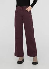 Duer LuxTwill High Rise Trouser - Womens Raisin / 27