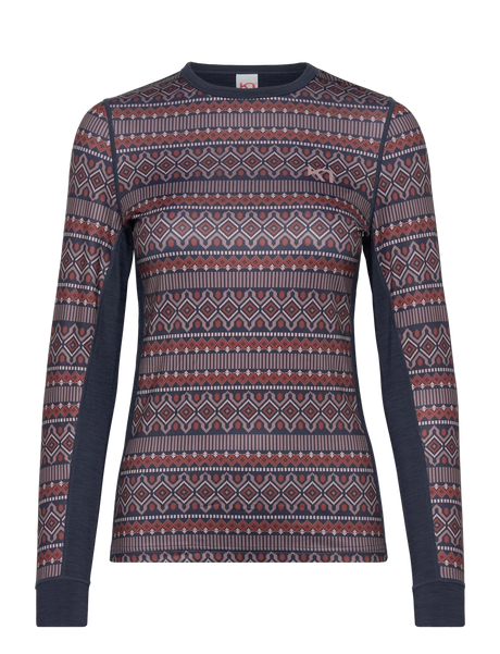 Kari Traa Lune Long Sleeve Crew - Womens Royal / XS