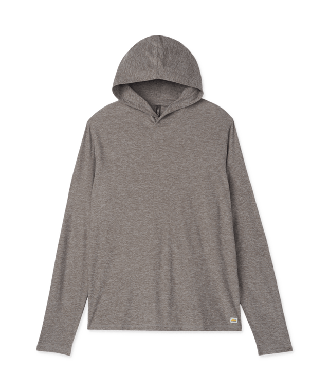 Vuori Strato Tech Hoodie - Mens Black Heather / XXL