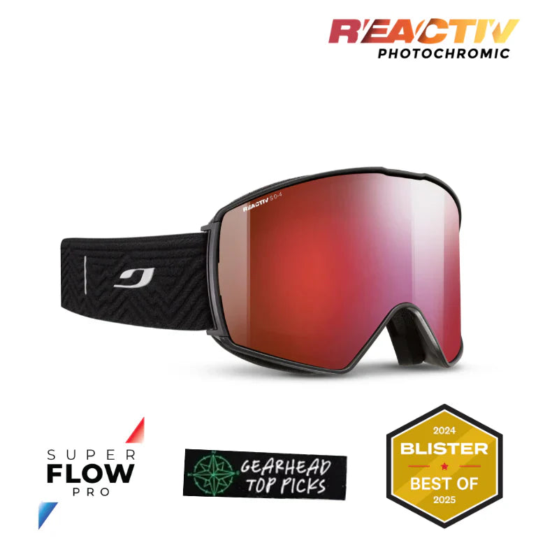 Julbo Launcher Black REACTIV 0-4 High Contrast