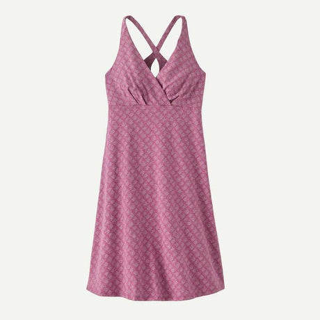 Patagonia Amber Dawn Dress - Womens Future Flowers: Faded Magenta / XS