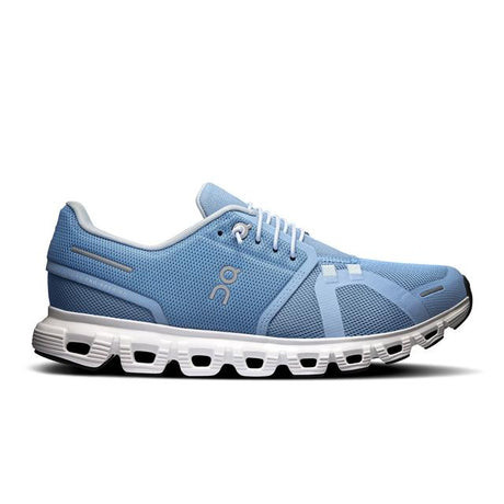 On-Running Cloud 6 - Womens Chambray|White