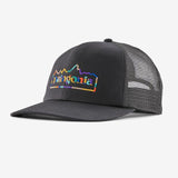 Patagonia Relaxed Trucker Hat Great Waves: Weathered Stone