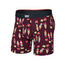 Saxx Vibe Xtra Soft Comfort Boxer Brief Winter Dogs Of Saxx-Blue